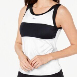 Nike Sport Mesh Scoop-Neck Tankini Swim Top